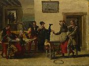 The Brunswick Monogrammist Itinerant Entertainers in a Brothel oil painting picture wholesale